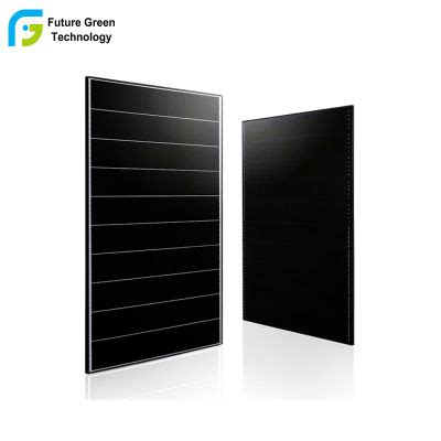 35W Mono Black Photovoltaic Solar PV Panel Shingled For Residential