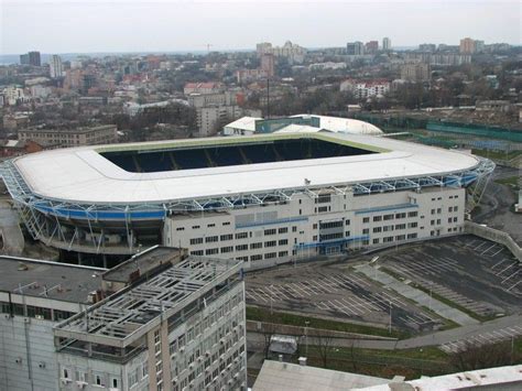 Dnipro Arena - Dnipro Dnipropetrovsk | Sports stadium, Football stadiums, Soccer stadium