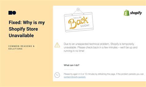 Why Is My Shopify Store Unavailable And How To Fix It 2024 LogBase