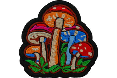 Magic Mushrooms Patch Hippie Patches By Ivamis Patches