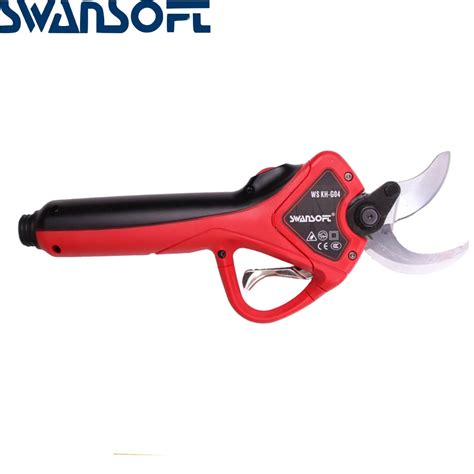 Cordless Swansoft Pruner Electric Rechargeable Pruning Shear Secateur