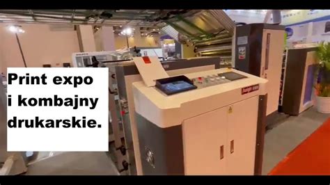 Print Expo I Kombajny Drukarskie Chiny YouTube