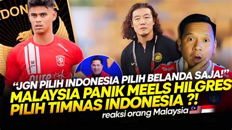 Mees Hilgers Resmi Bela Timnas Indonesia Malaysia Panik Paksa Mees