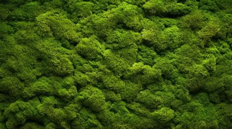 Lush Green Moss A Captivating Background And Texture For Decoration