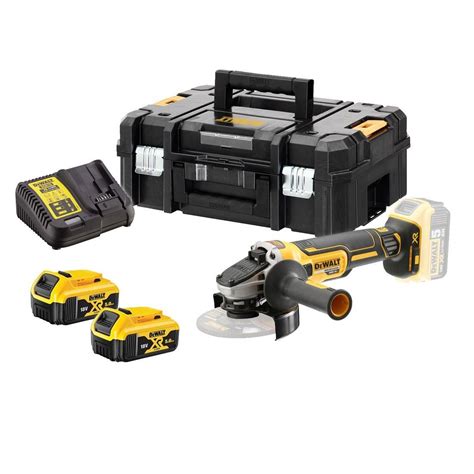 DeWalt akumulatorska ugaona brusilica bez četkica DCG405P2 18V 5Ah