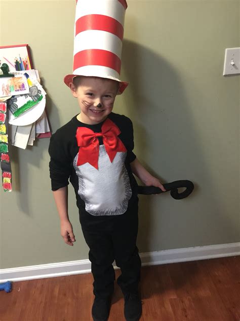 Cat In The Hat Costume Diy