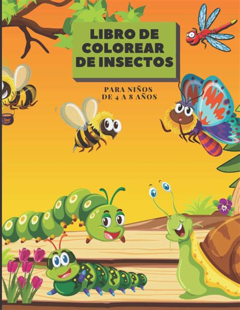 Buy Libro de colorear de insectos para niños de 4 a 8 años Diseños