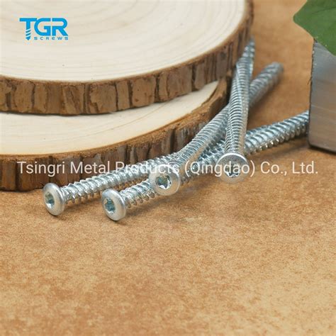 Tgr Tsingri Zinc Plated Torx Flat Head Self Tapping Screws Concrete