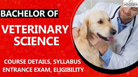 Bvsc Bachelor Of Veterinary Science Course Details Eligibility