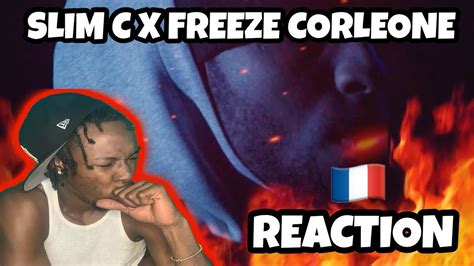 AMERICAN REACTS TO FRENCH DRILL RAP Slim C 667 Feat Freeze Corleone