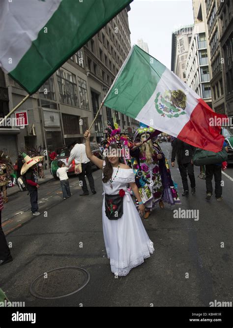 Proud Mexican Americans Come Out For The Annual Mexican Independence