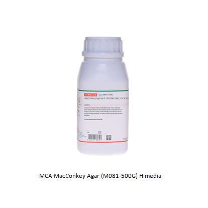 MCA MacConkey Agar M081 500G Himedia LabMart Id