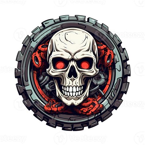 Ai Generated Skull Art Illustrations For Stickers Tshirt Design Poster Etc 39105750 Png