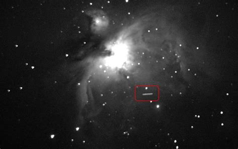 Huge Cigar Shaped Alien Interstellar Craft Spotted Near Orion Nebula