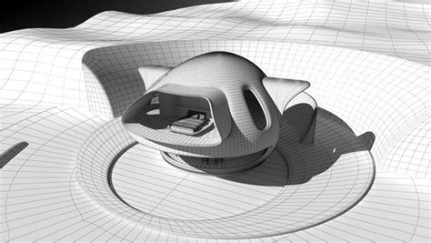 3D Futuristic House 01 model - TurboSquid 2020137