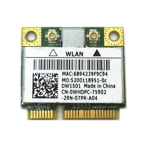 For Broadcom 4313 DW1501 BCM94313HMG2L Wireless Wifi Mini Pcie Half