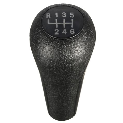 Black 6 Speed Car Manual Mt Gear Shift Stick Knob For Bmw E28 E30 E34 E36 E46 In Gear Shift Knob