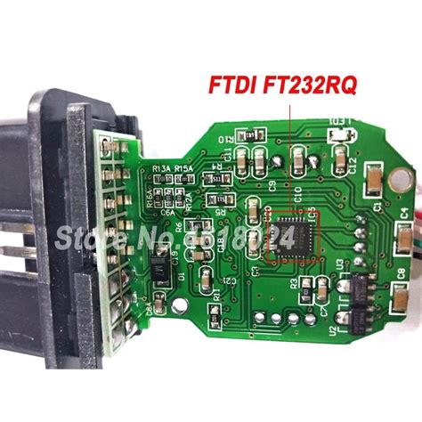 FT232RQ Chip V15 00028 Toyota MINI VCI J2534 Hez FTDI FT232RL RQ