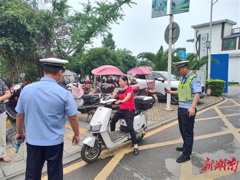 乔口镇：持续推进“戴帽工程”，筑牢道路交通安全防线 民生 新湖南