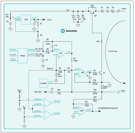 4 20ma Transmitter Circuit Design Circuit Diagram