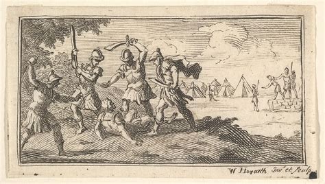 William Hogarth Beheading John Beaver Roman Military Punishments