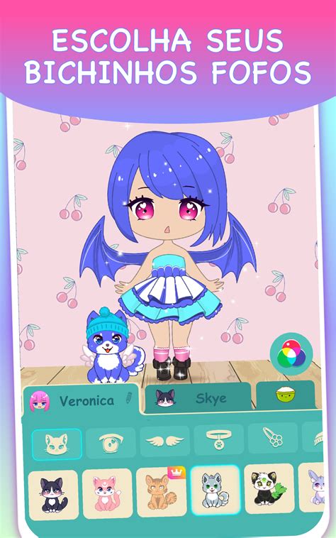 Bonecos Chibi Jogos De Vestir Para Meninas Aplicativo Na Amazon Appstore