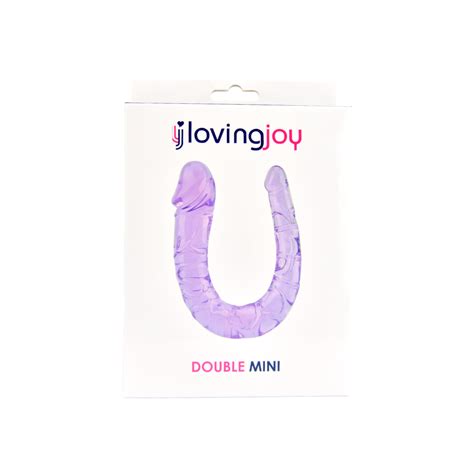 Loving Joy Double Mini Dildo Purple On Wholesale