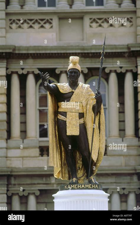 King Kamehameha Statue Stock Photo - Alamy