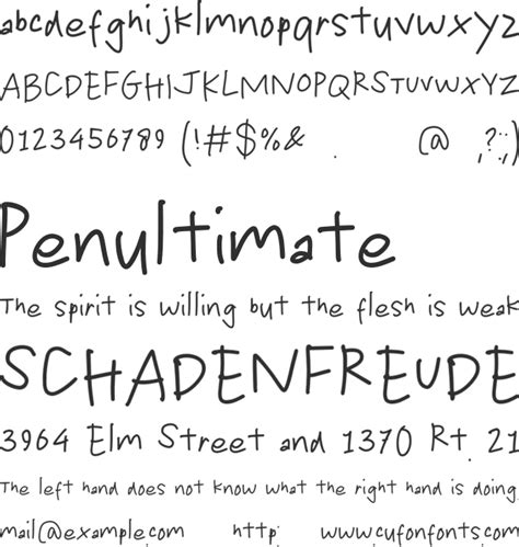 Kids Hand Font Download Free For Desktop And Webfont