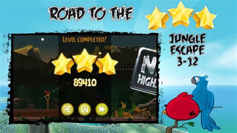 Angry Birds Rio Jungle Escape Levels 3 8 To 3 15 Walkthrough Road To The Three Stars Youtube