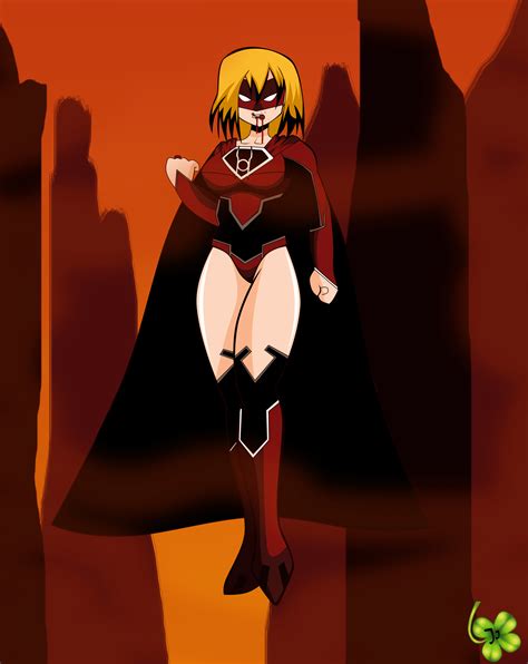 Supergirl Red Lantern