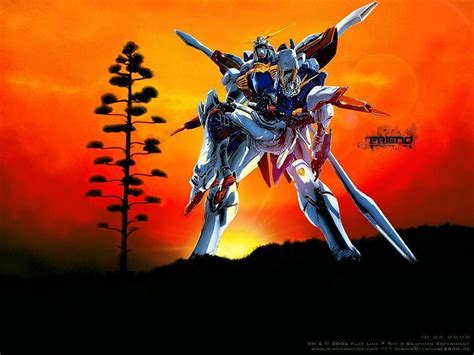 The God Gundam Burning Gundam In The English Dub Is A Mobile Suit