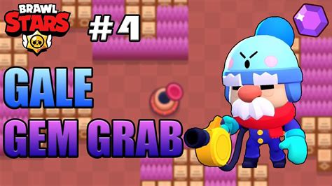 Brawl Stars Gem Grab Gameplay With Gale Youtube