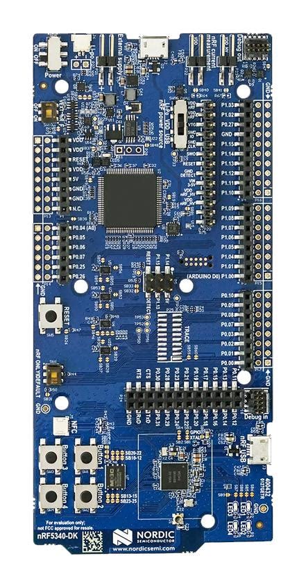 Nrf5340 Dk Nordic Semiconductor Development Kit Nrf5340 Bluetooth Low Energysoc