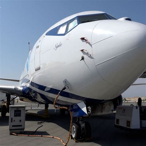 Texel Air Boeing 737 Seen At The 2022 Bahrain International Airshow