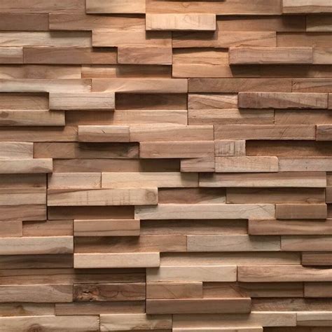 UltraWood Teak Firenze Stylish Durable Wooden Wall Panels Style4Walls