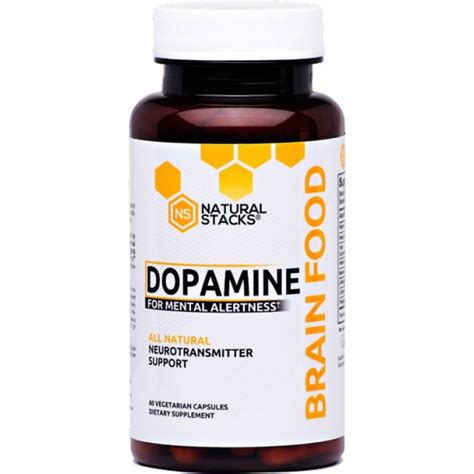 Natural Stacks Dopamine Brain Food 60 Capsules Fight Store Ireland