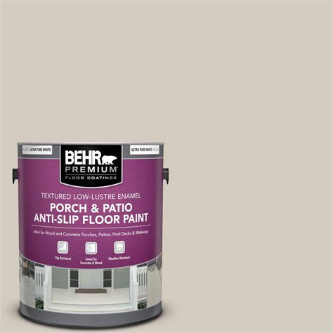 BEHR PREMIUM 1 Gal N220 2 Ashen Tan Textured Low Lustre Enamel