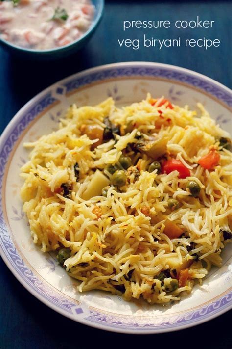 Vegetable Biryani In Cooker Recipe Vegetarian Foody S