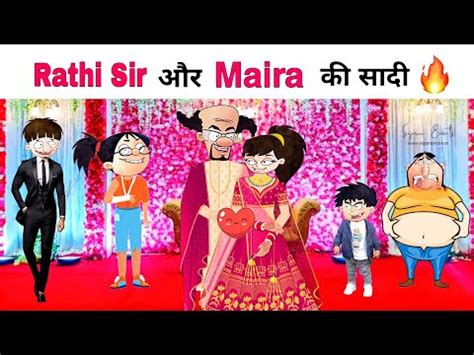 Rathi Sir Aur Maira Ki Shadi Bandbudh And Budbak Cartoon Badri Latest