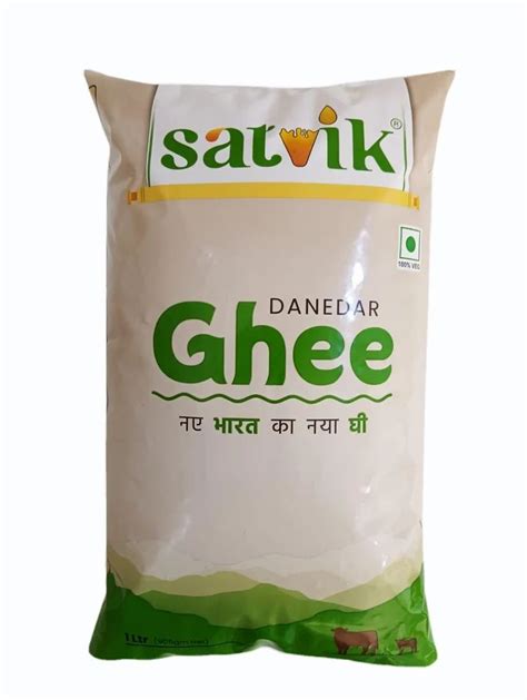 Satvik Regular Ghee Pouch At Best Price In Ahmedabad By Riks India