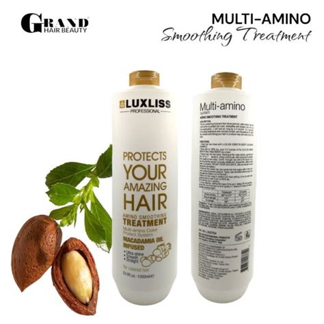 Luxliss Keratin Amino Smoothing Treatment 1000ml Grand Hair Beauty