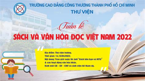 Các hoạt động hưởng ứng Ngày Sách và Văn hóa đọc Việt Nam 2022 HITU LIB