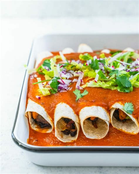 Veg Mexican Enchiladas