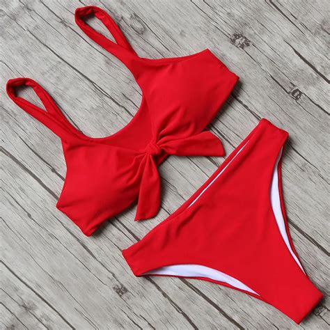 Buy Bikini 2019 Bikinis Set Women Sexy Swimsuit High Cut Moderate Coverage Sexy