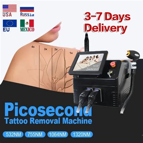 Picosecond Laser Tattoo Diode Laser Ice Hair Removal Machine In