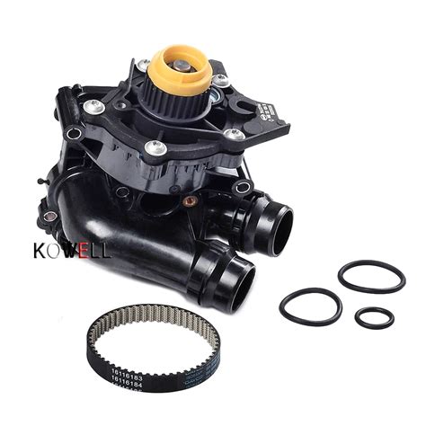 Engine Water Pump Belt Assembly Thermostat For VW Tiguan Jetta GTI CC