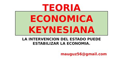 Calaméo Teoria Economica Keynesiana