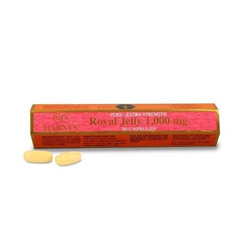 Buy Marnys Royal Jelly 1000 Mg 30 Capsules Online At Best Price In The