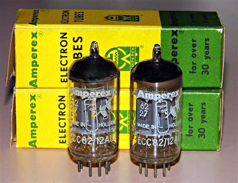 Vintage Amperex Au Ecc Bugle Boy Tubes Made In Hol Flickr